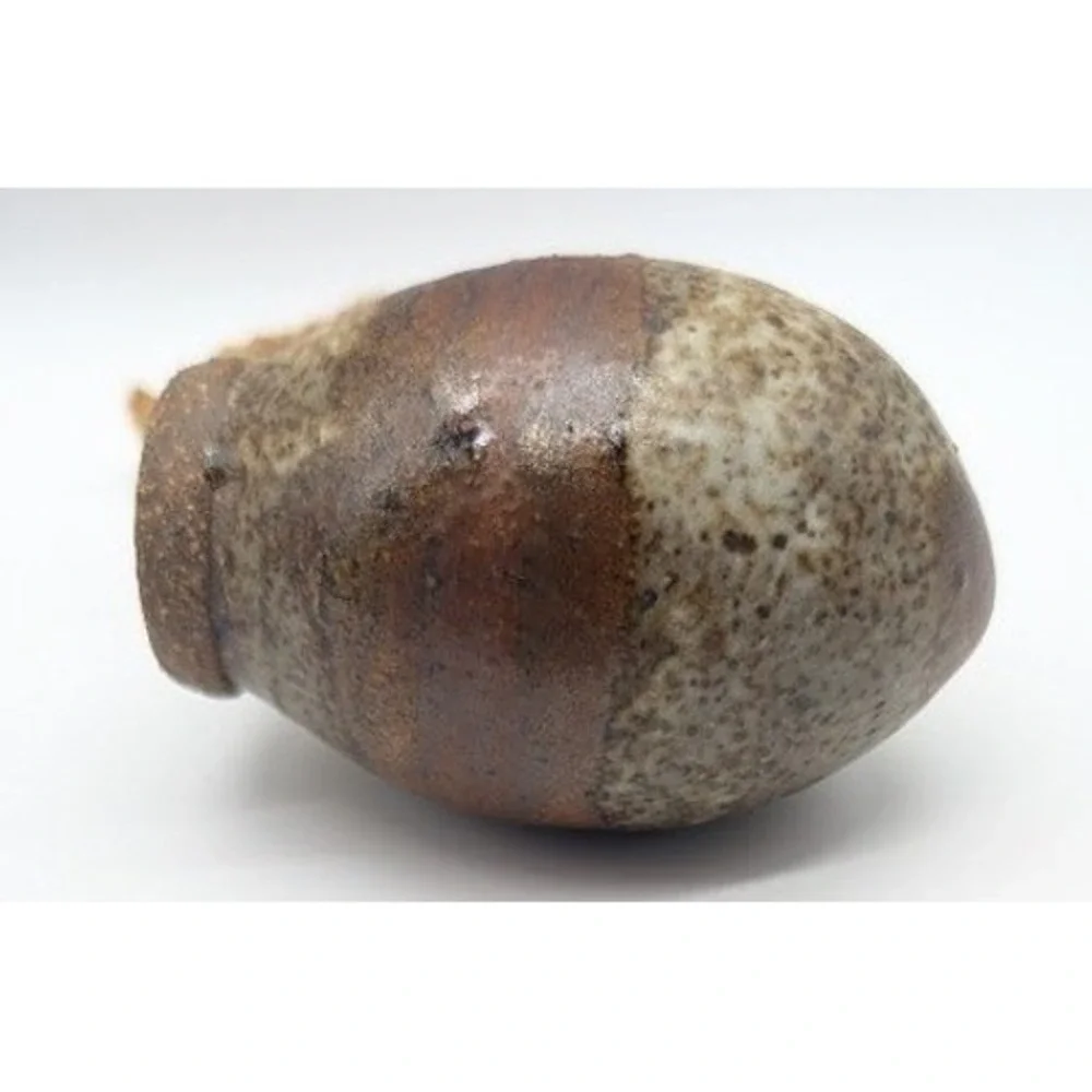 Handmade Studio Pottery Bud Vase Wall Pocket 4